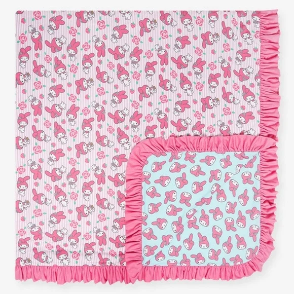 NIP New Posh Peanut Hello Kitty My Melody Ruffle Luxe Patoo - Picture 2 of 7